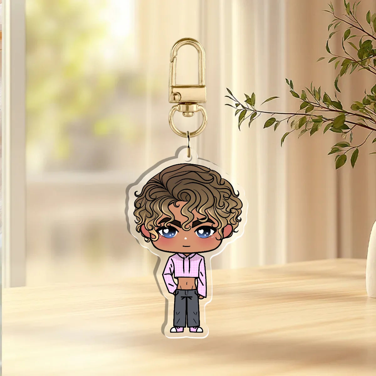 Mal Chibi Acrylic Keychain