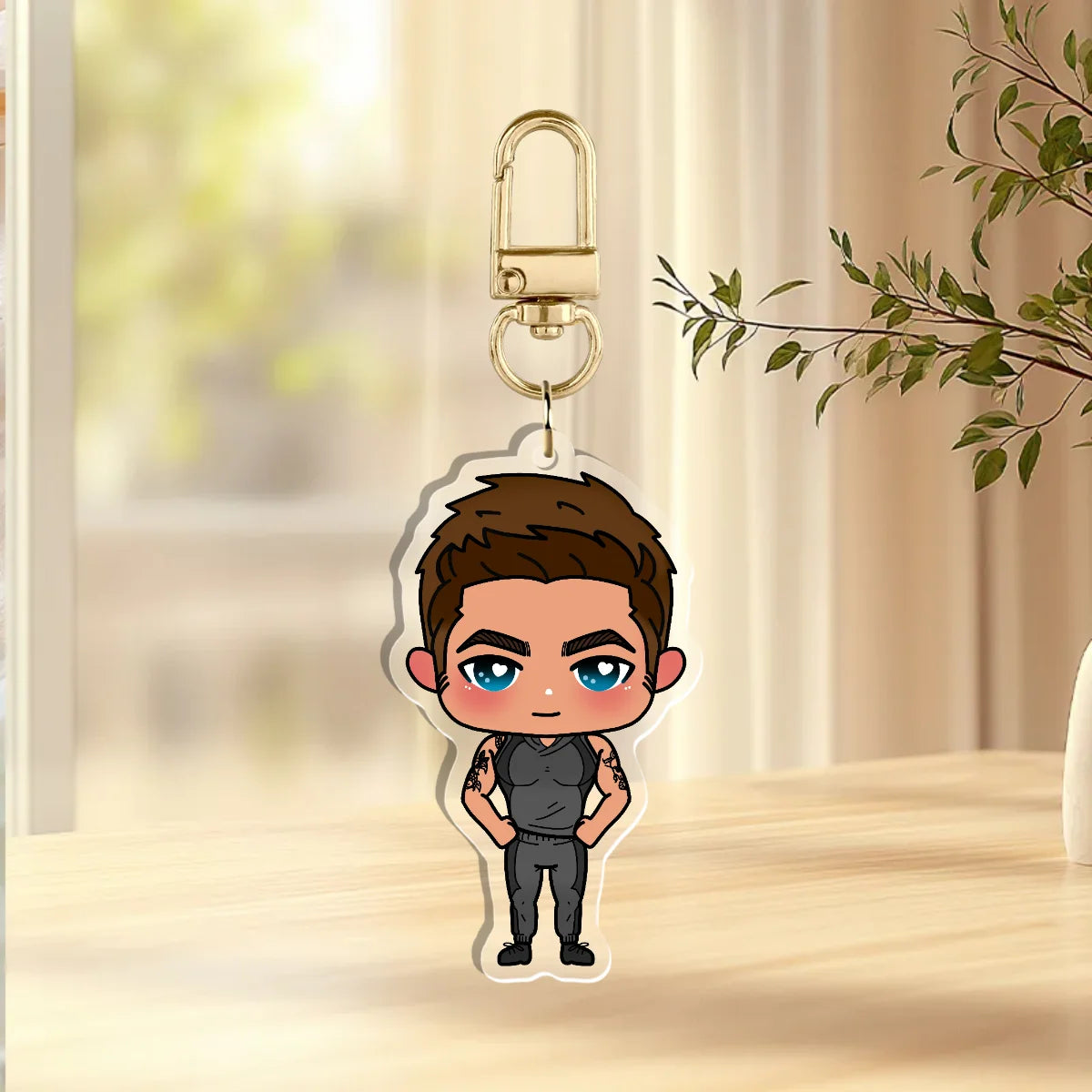 Avi Chibi Acrylic Keychain