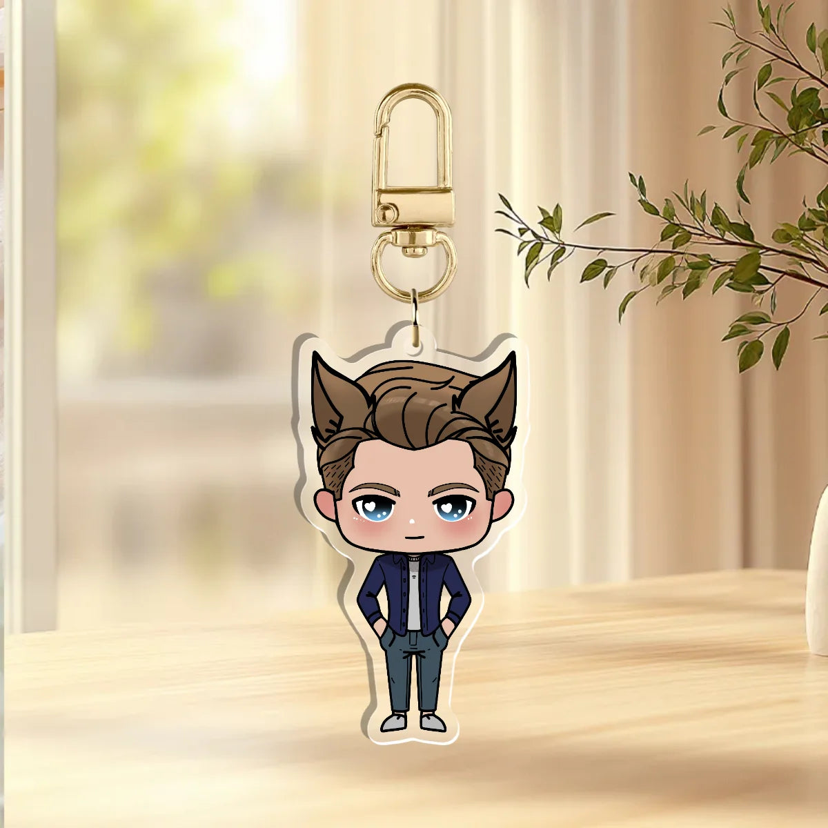 Ollie Chibi Acrylic Keychain
