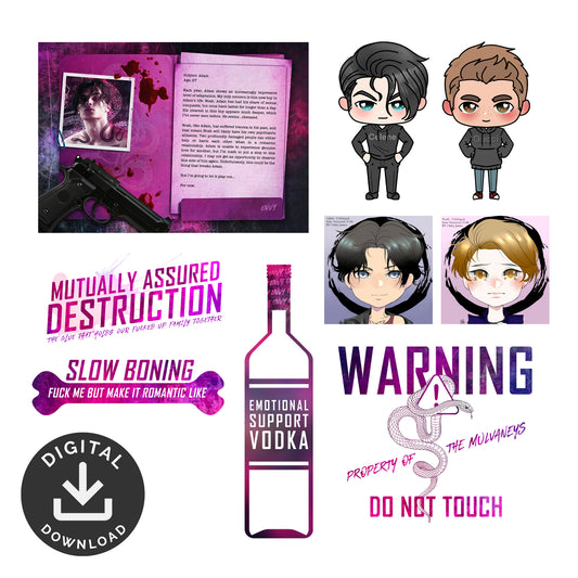 Necessary Evils Digital Swag Pack (Unhinged Edition)