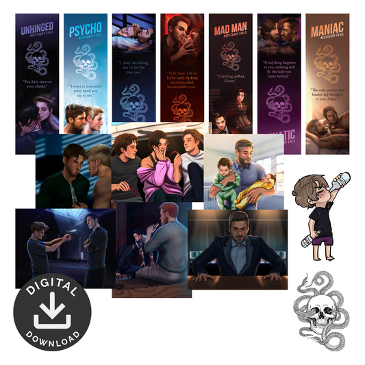 Necessary Evils Special Edition Bookbox Digital Swag Bundle