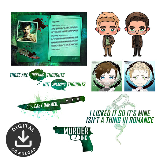 Necessary Evils Digital Swag Pack (Psycho Edition)