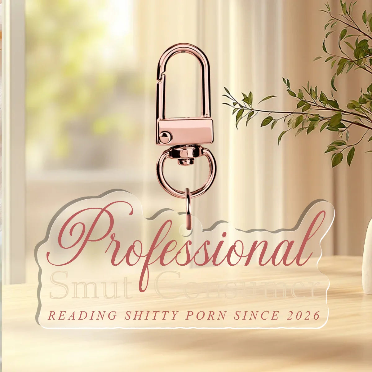Professional Smut Consumer Acrylic Keychain