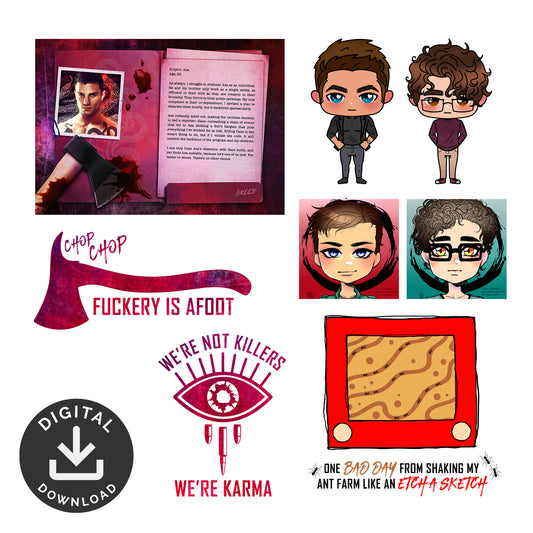 Necessary Evils Digital Swag Pack (Headcase Edition)