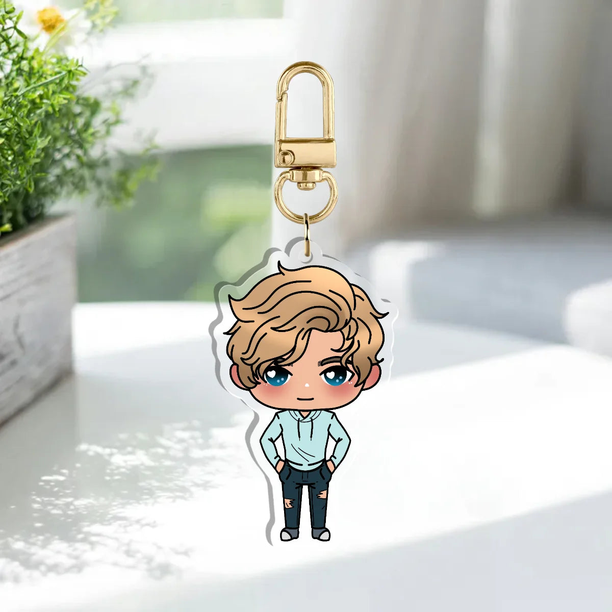 Arlo Chibi Acrylic Keychain