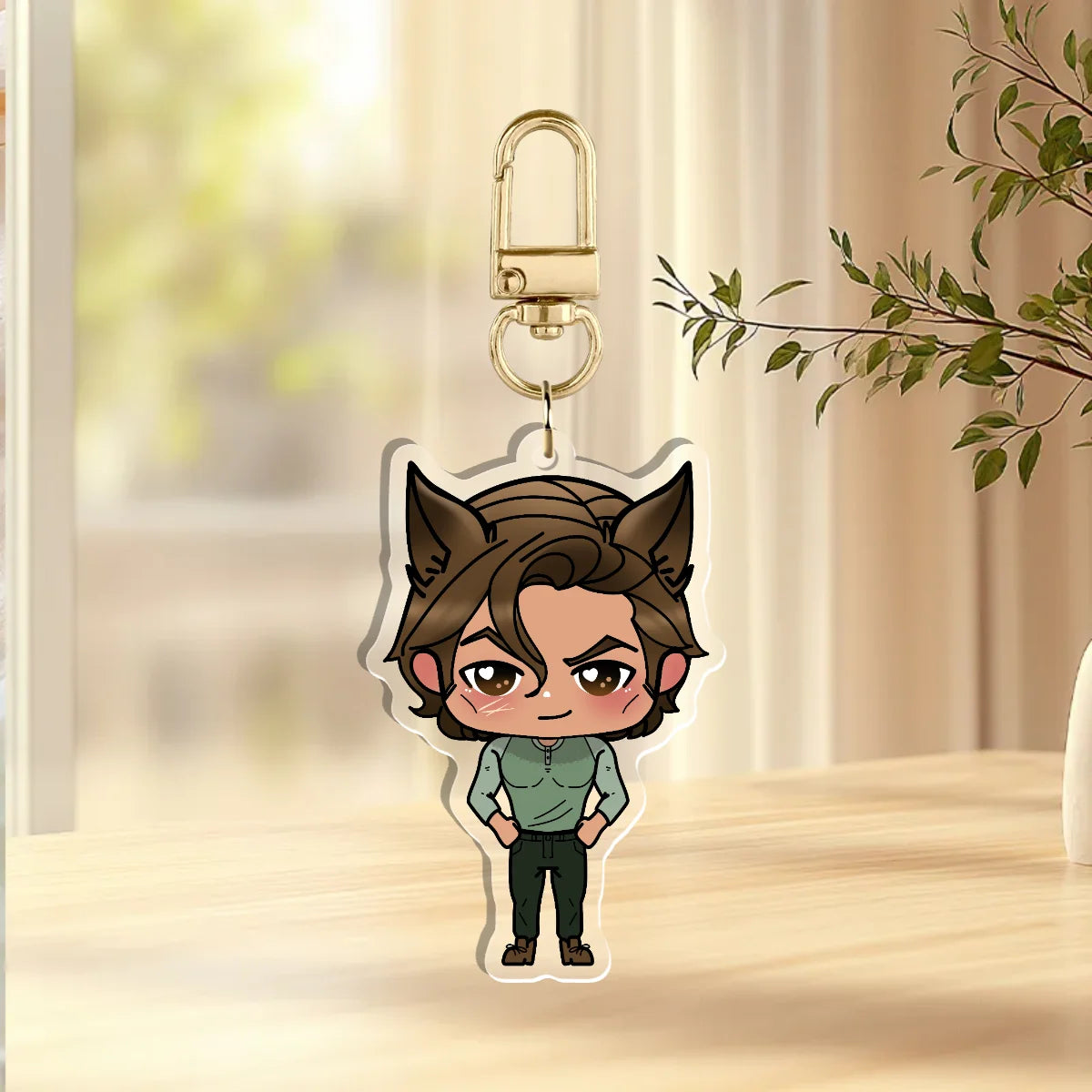 Saint Chibi Acrylic Keychain
