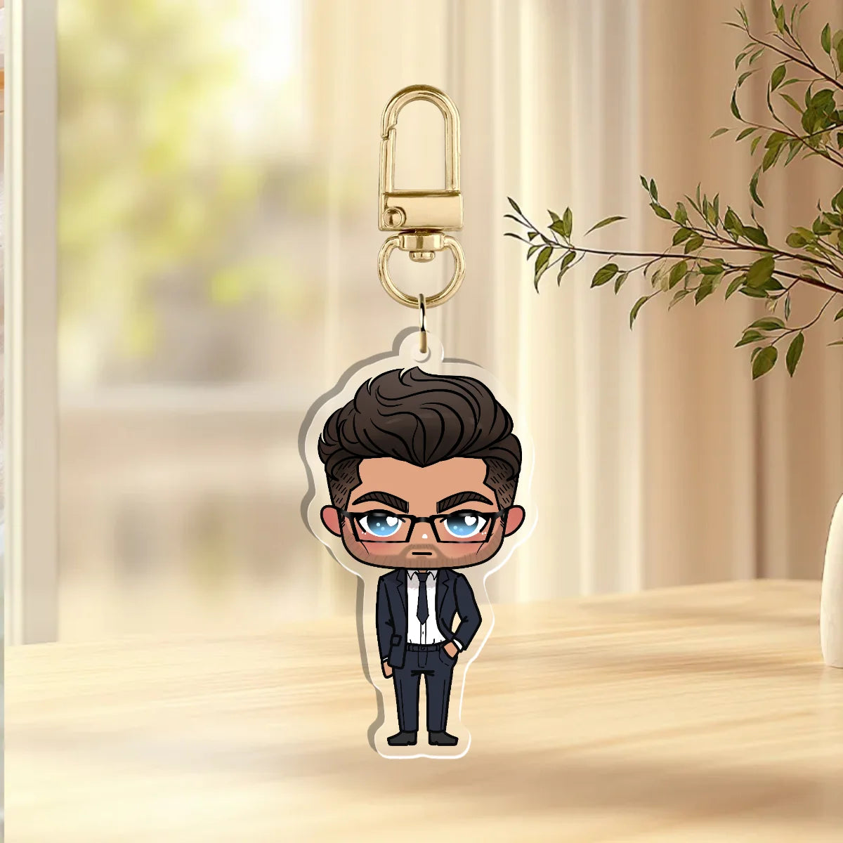 Gideon Chibi Acrylic Keychain