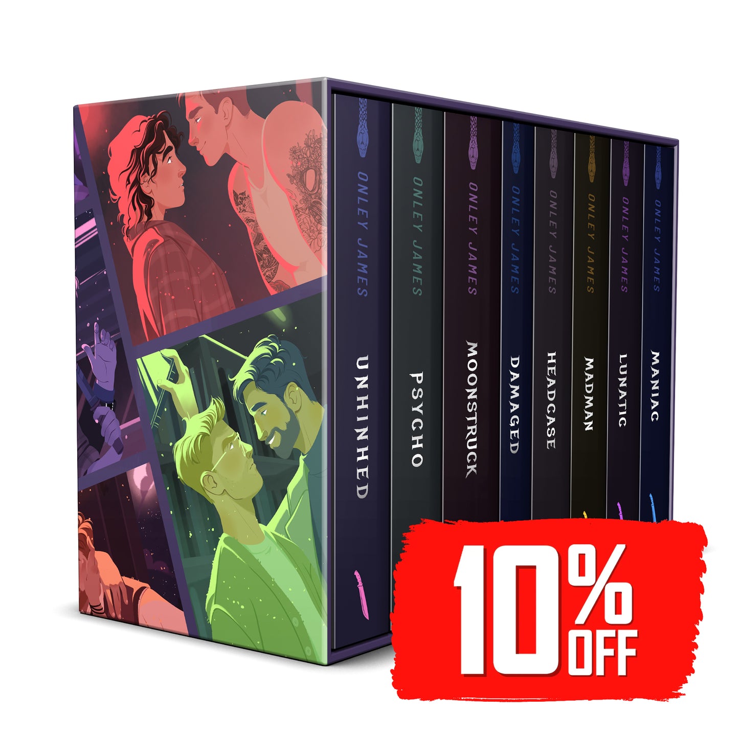 Necessary Evils Hardcover Bundle with Slipcase (Léa Charbonnier Collaboration)