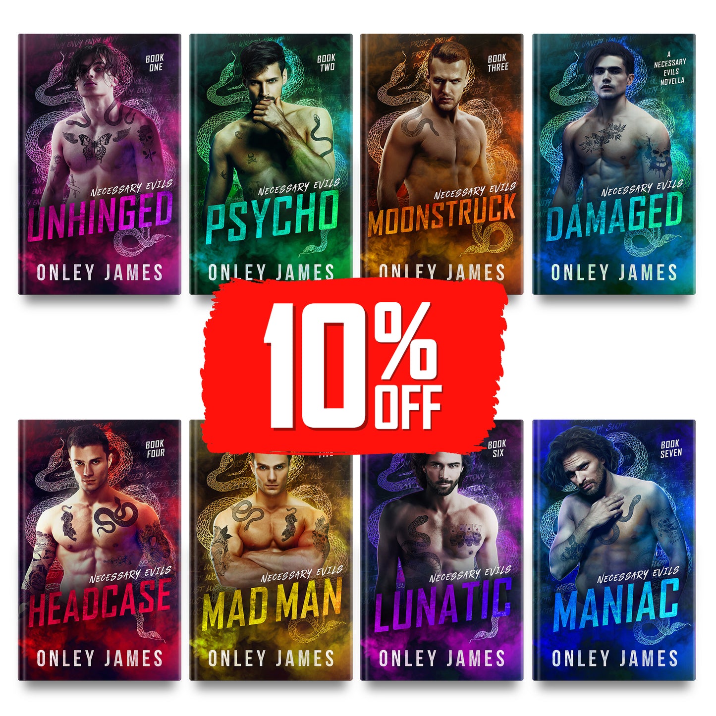 Necessary Evils (Original Covers) Bundle