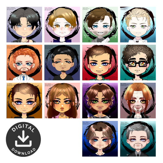 Necessary Evils Headshot Digital Chibi Pack (Exclusive)