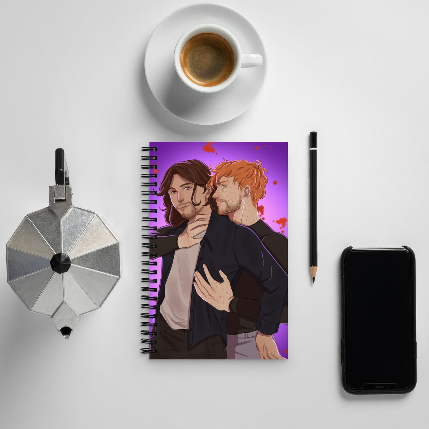 Archer and Mac Spiral Notebook