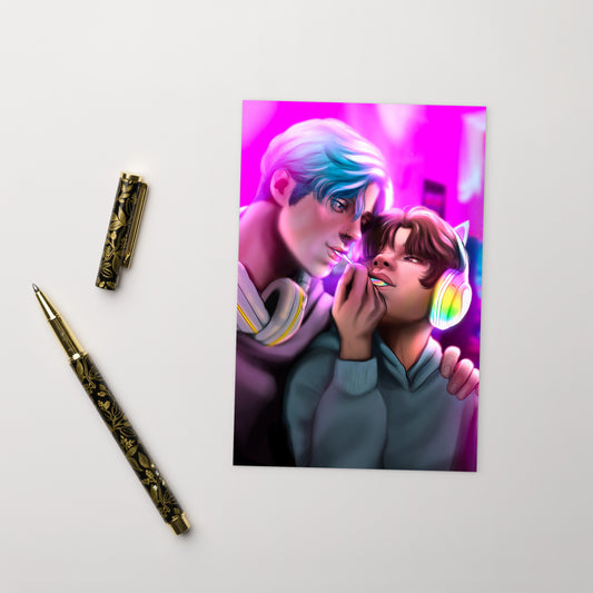 Arsen and Ever Postcard