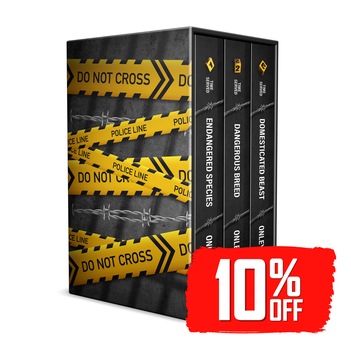 Time Served Paperback Bundle with Slipcase