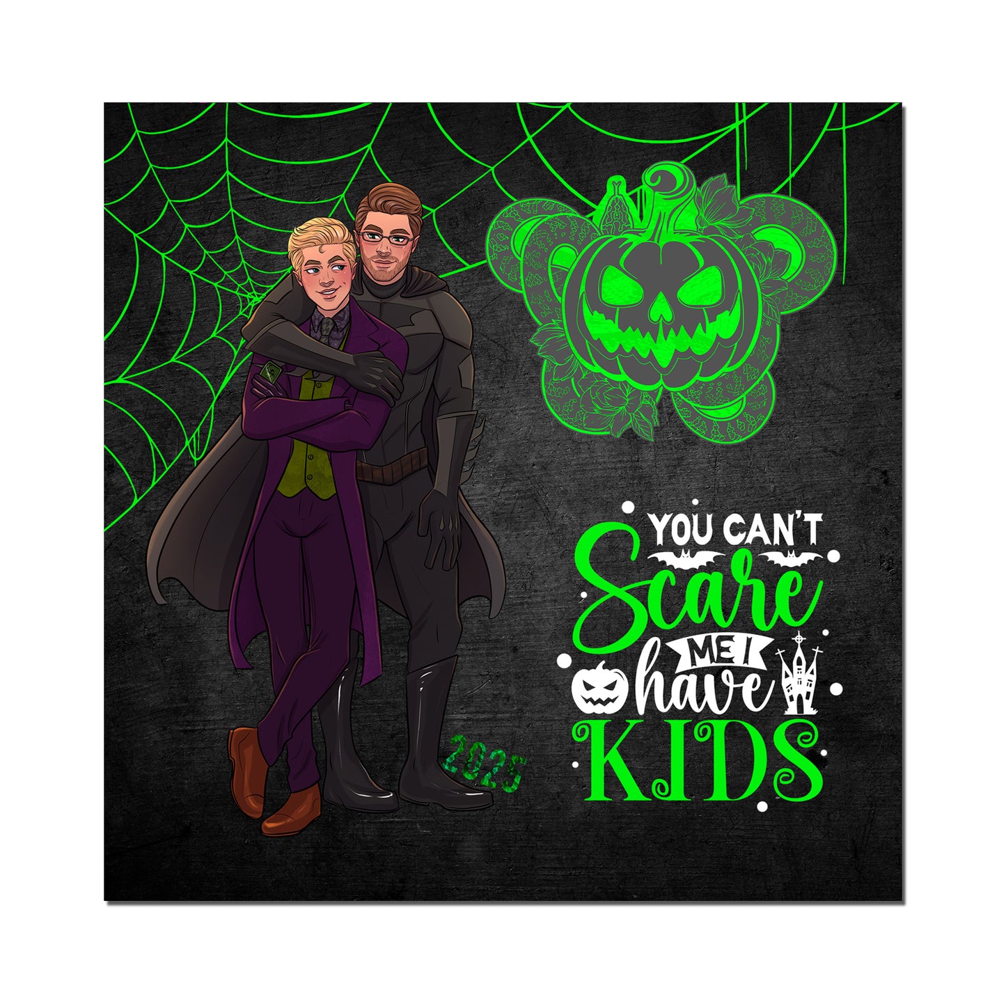 2025 Necessary Evils Halloween Acrylic Standee (Featuring August and Lucas)