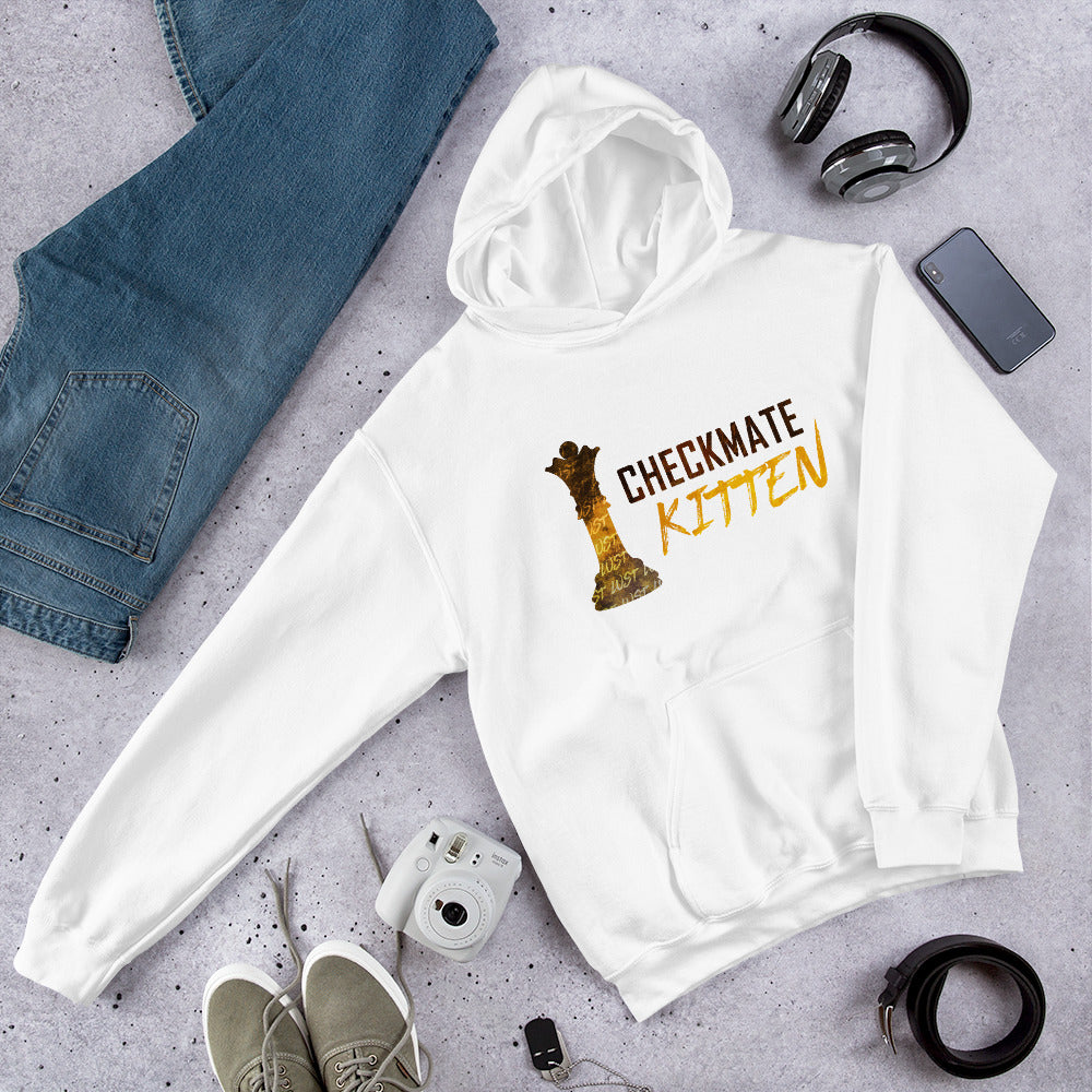 "Checkmate Kitten" Unisex Hoodie