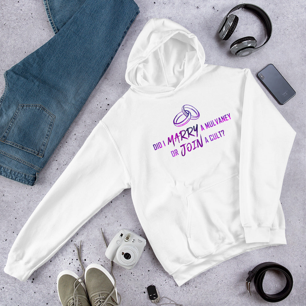 "Marry or Cult?" Unisex Hoodie