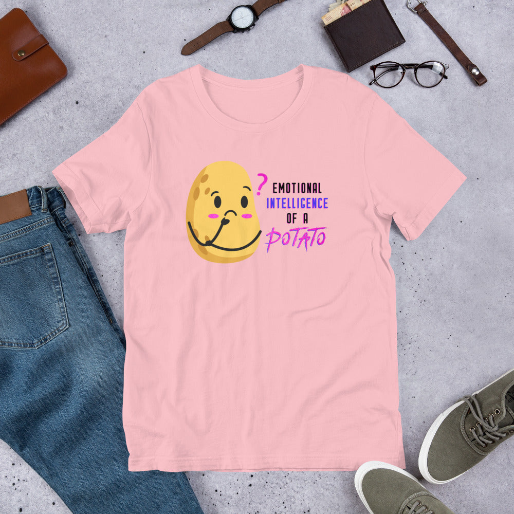 "Emotional Intelligence of a Potato" Unisex T-Shirt