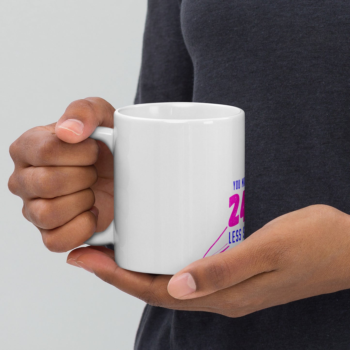 "24% Less Stabby" Mug