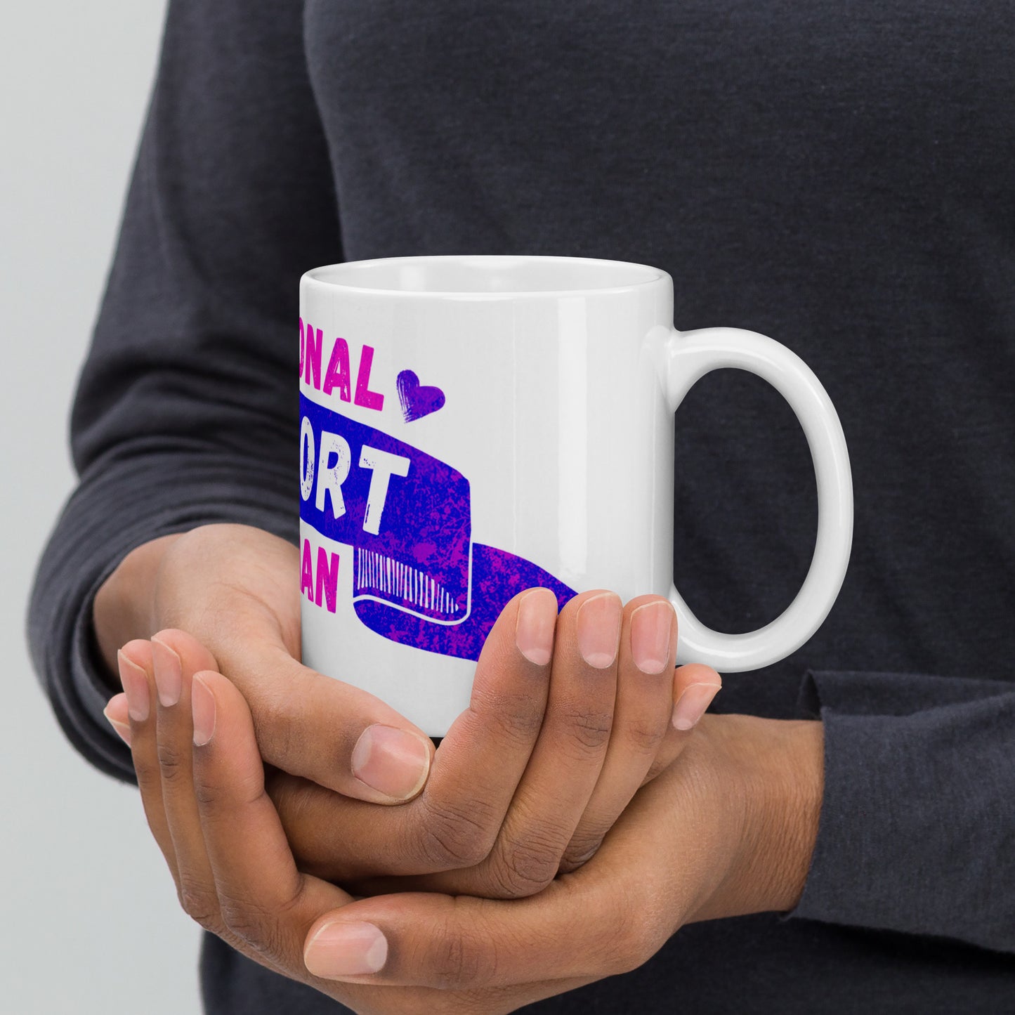 "Emotional Support Human" Mug