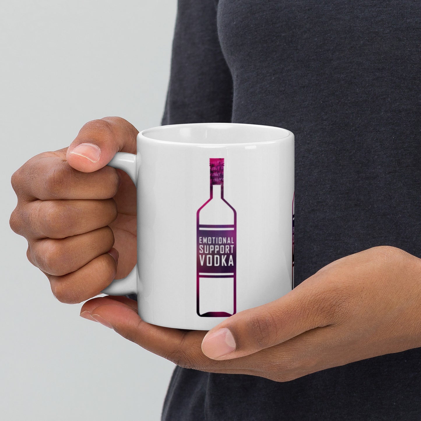 "Emotional Support Vodka" Mug