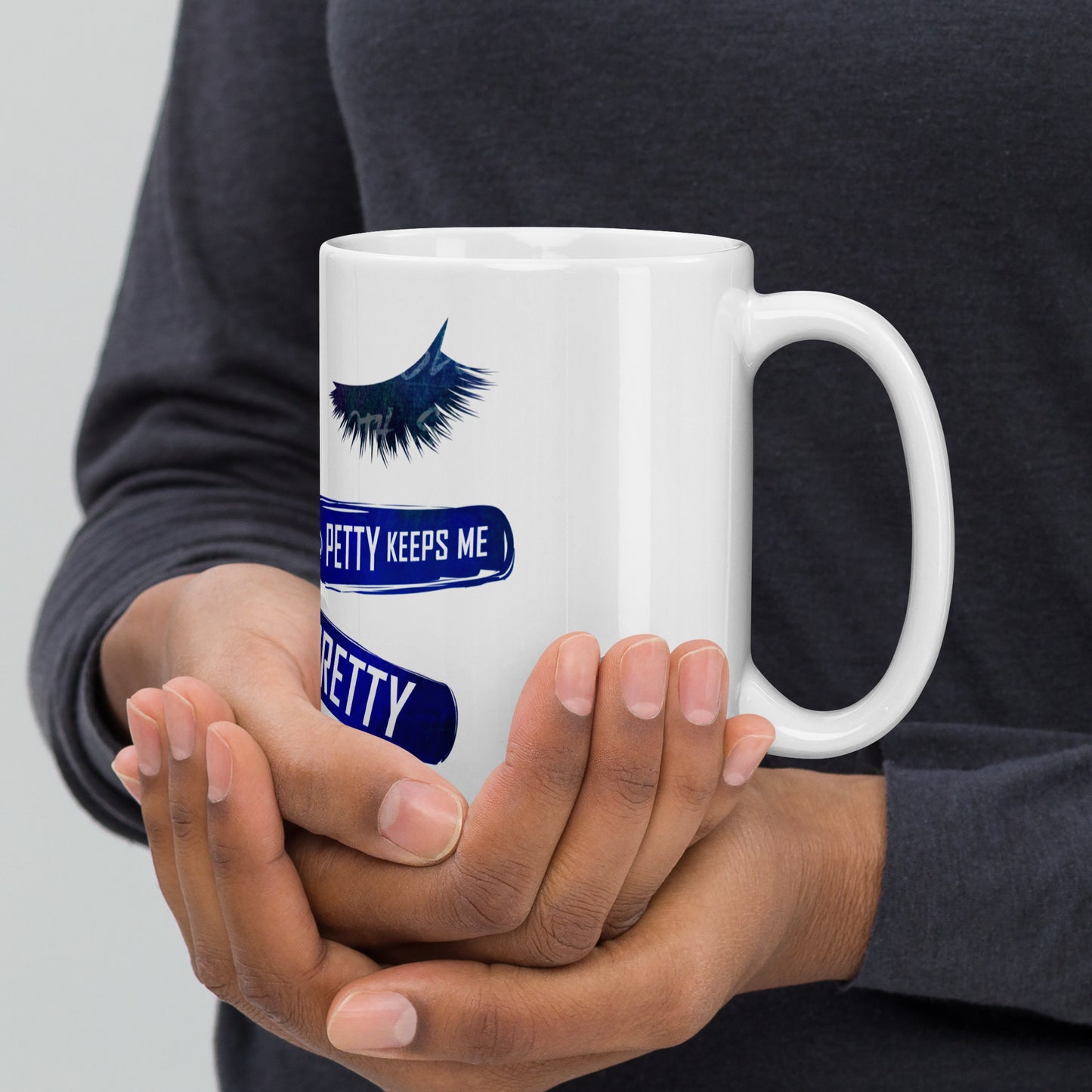 "Petty Keeps Me Pretty" Mug