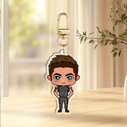 Avi Chibi Acrylic Keychain