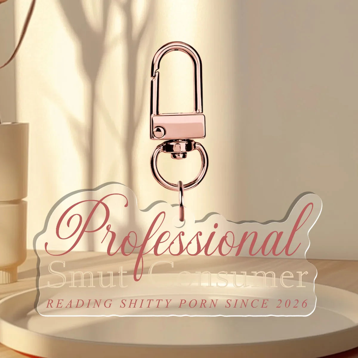 Professional Smut Consumer Acrylic Keychain