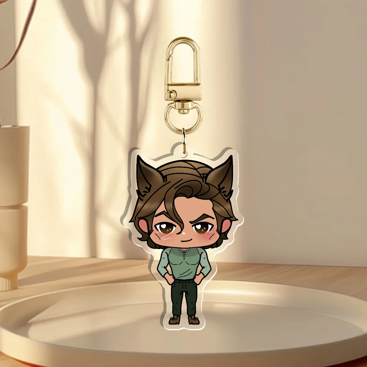 Saint Chibi Acrylic Keychain