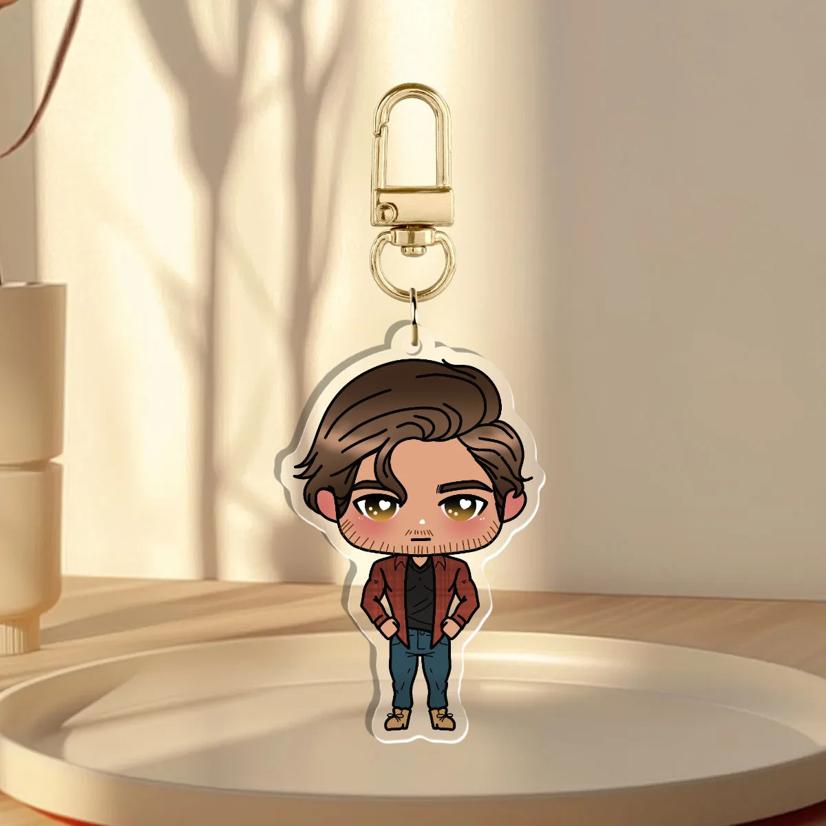 Aiden Chibi Acrylic Keychain