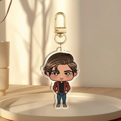 Aiden Chibi Acrylic Keychain