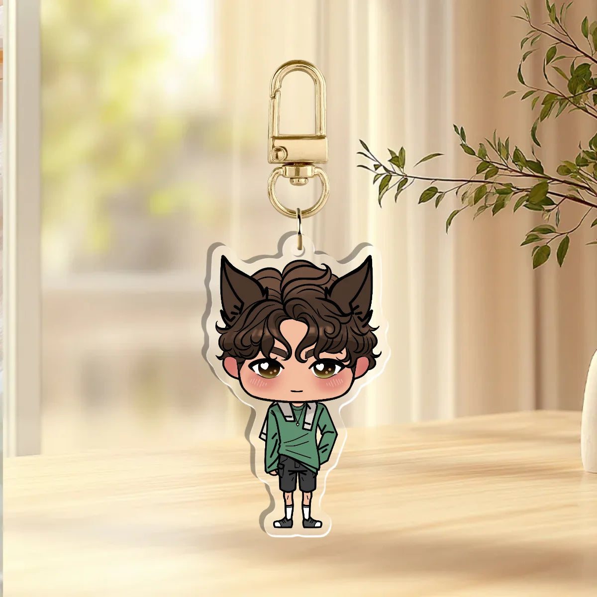 Deke Chibi Acrylic Keychain