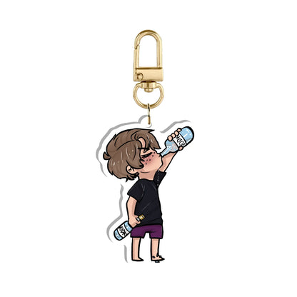 Noah (with his Emotional Support Vodka) Acrylic Keychain