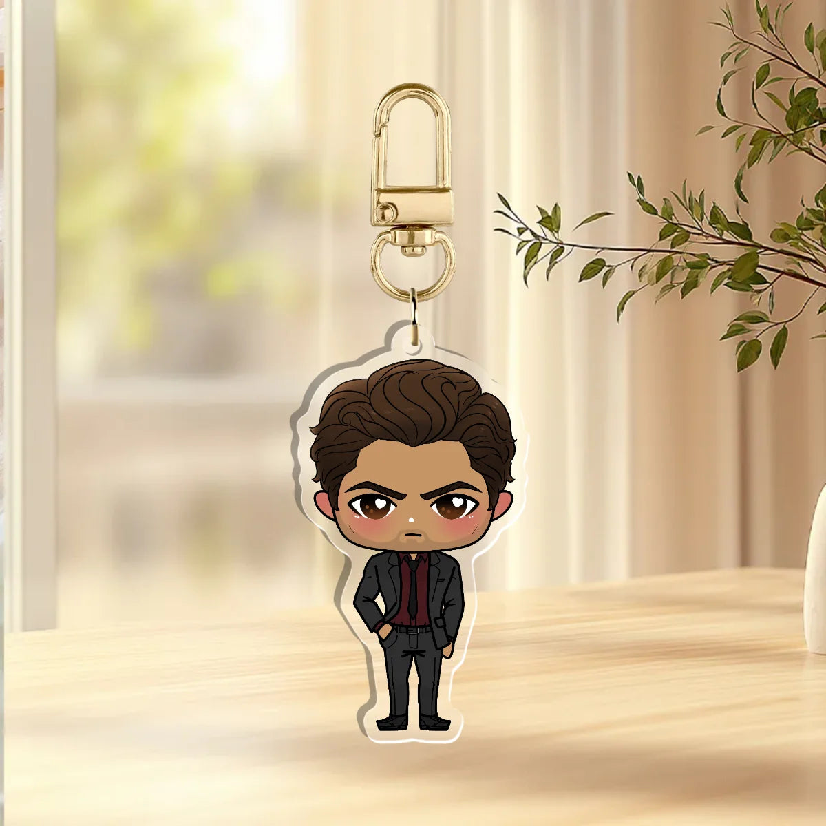 Enzo Chibi Acrylic Keychain