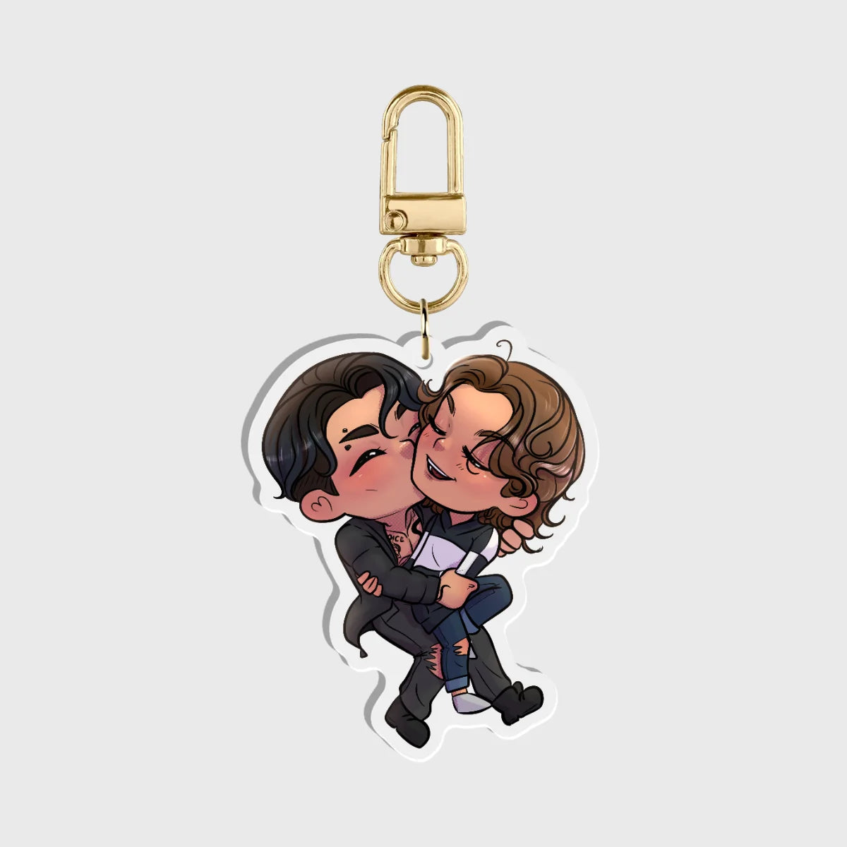 Levi and Shiloh Chibi Acrylic Keychain