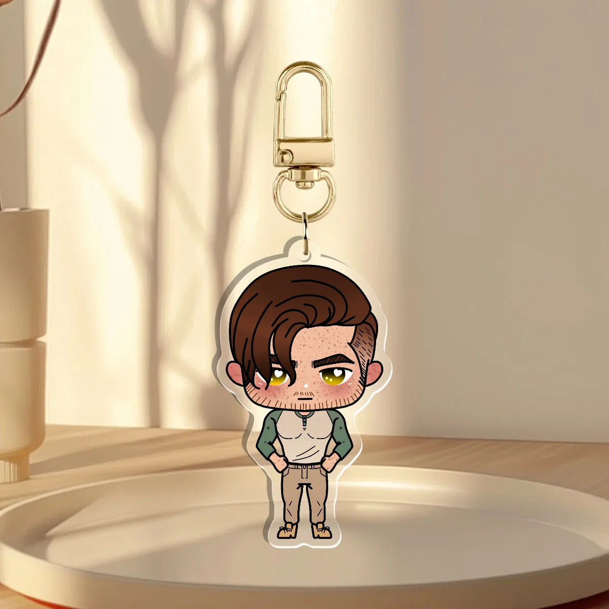 Mac Chibi Acrylic Keychain