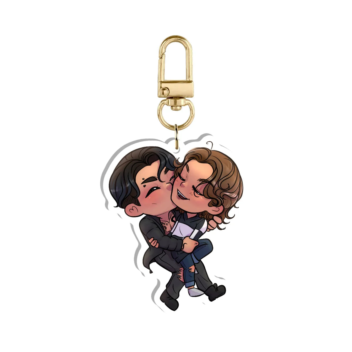 Levi and Shiloh Chibi Acrylic Keychain