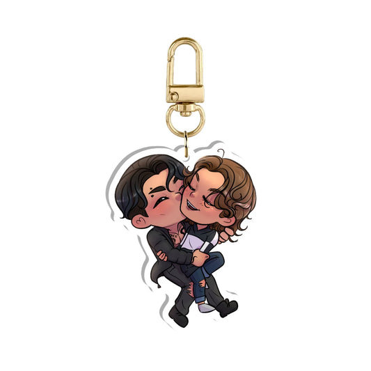 Levi and Shiloh Chibi Acrylic Keychain