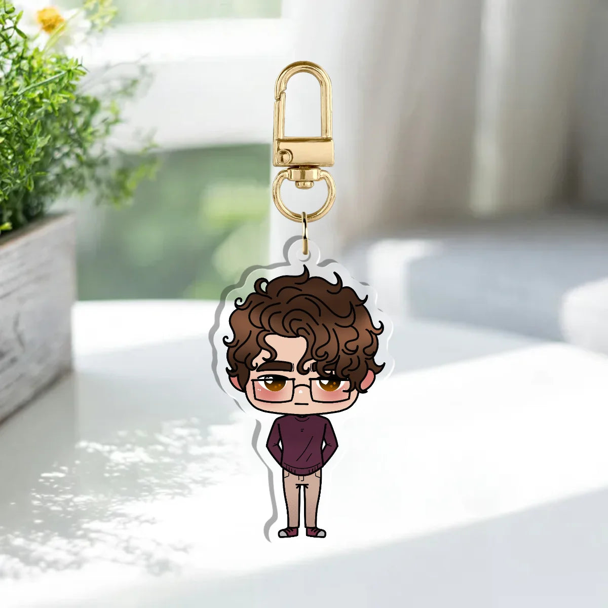 Zane Chibi Acrylic Keychain