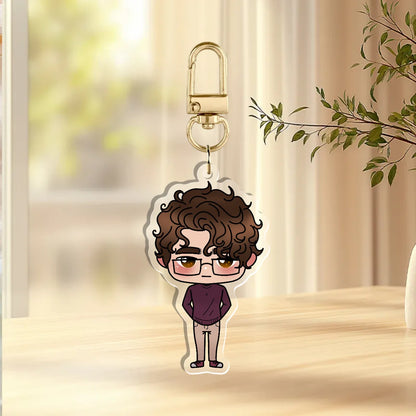 Zane Chibi Acrylic Keychain
