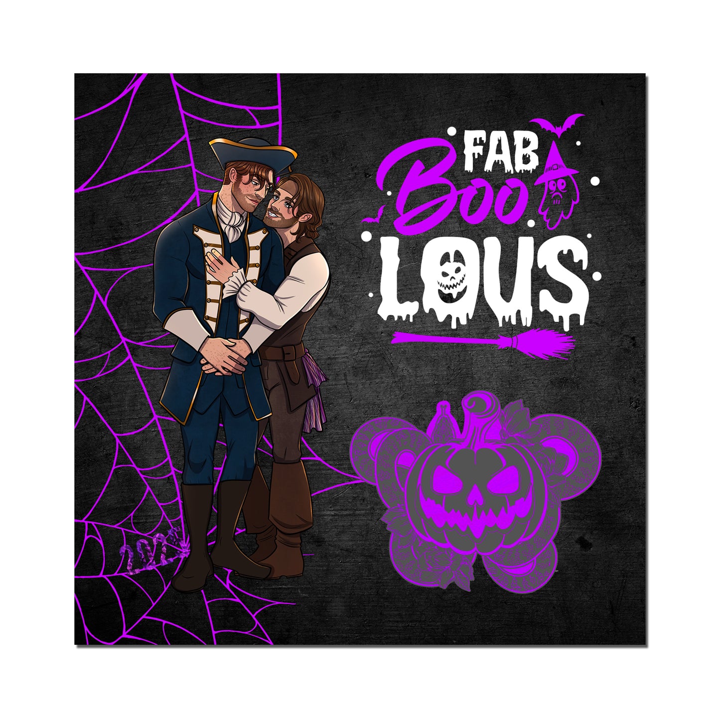 2025 Necessary Evils Halloween Acrylic Standee (Featuring Archer and Mac)