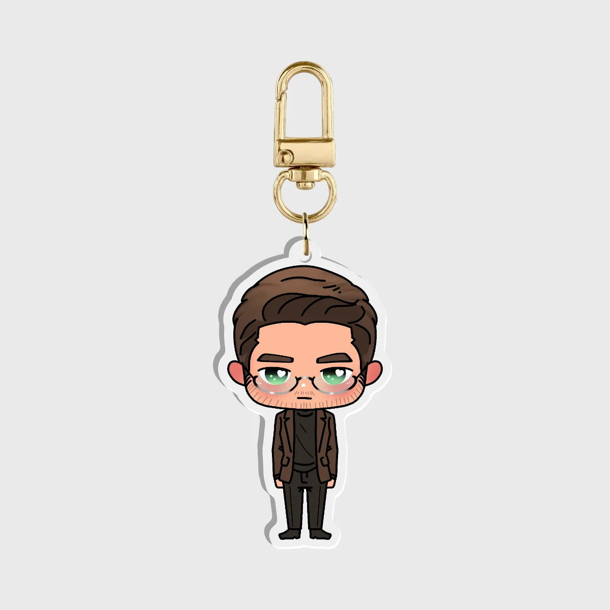 August Chibi Acrylic Keychain