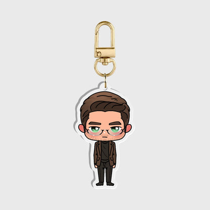 August Chibi Acrylic Keychain
