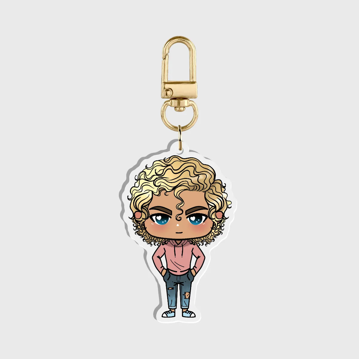 Nico Chibi Acrylic Keychain