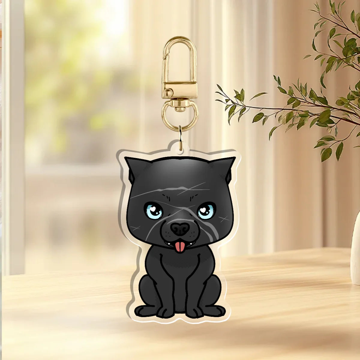 Alexa Chibi Acrylic Keychain