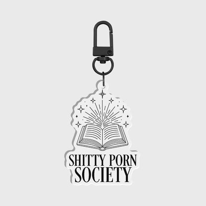 Shitty Porn Society Acrylic Keychain