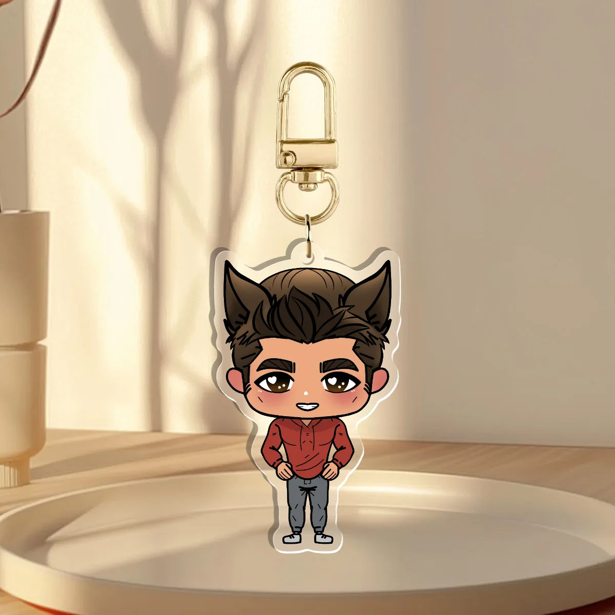 Binnie Chibi Acrylic Keychain