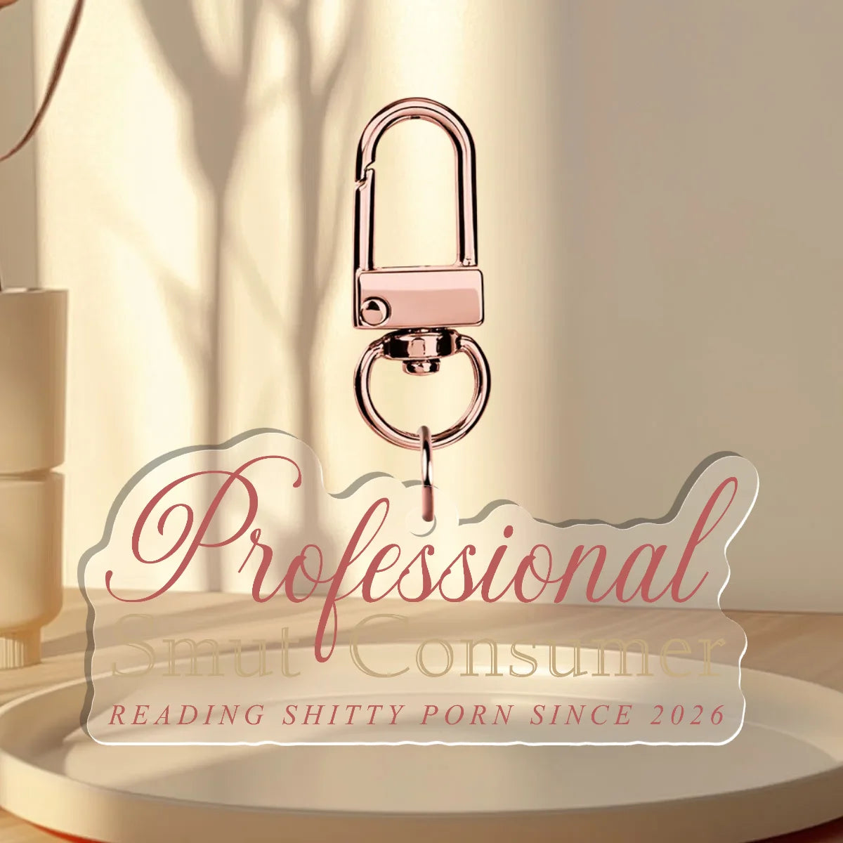 Professional Smut Consumer Acrylic Keychain