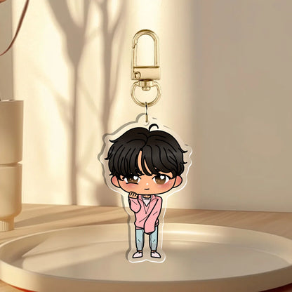 Gift Chibi Acrylic Keychain
