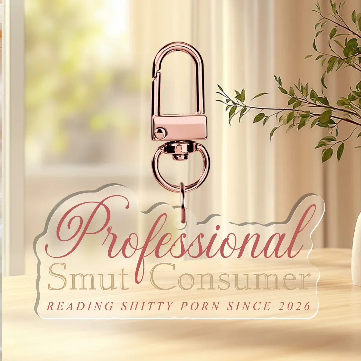 Professional Smut Consumer Acrylic Keychain