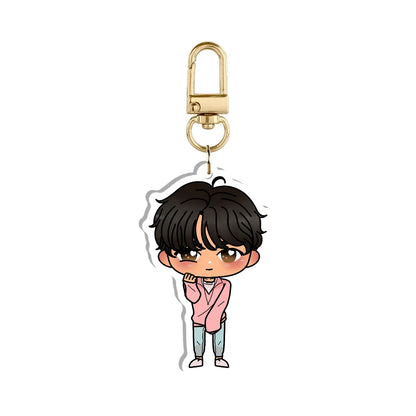 Gift Chibi Acrylic Keychain